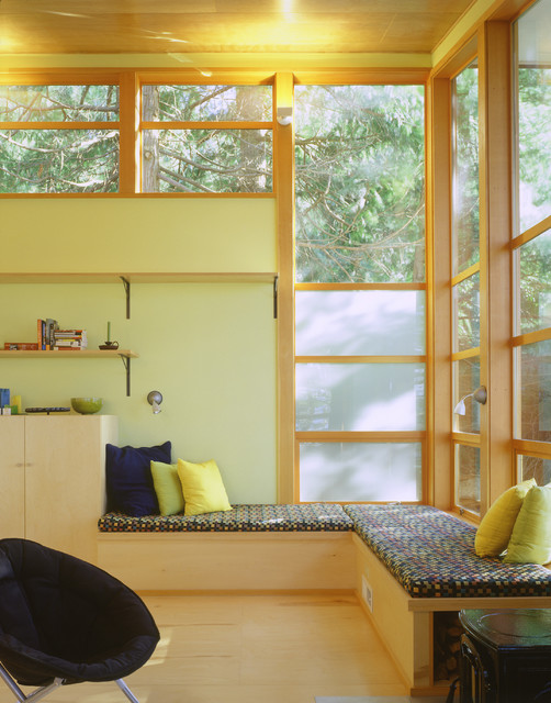 Lopez Island modern-living-room