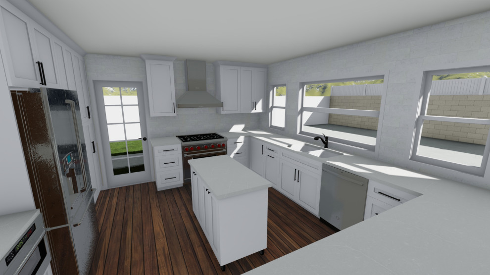 The Davis Residence Kitchen & Front Remodel
