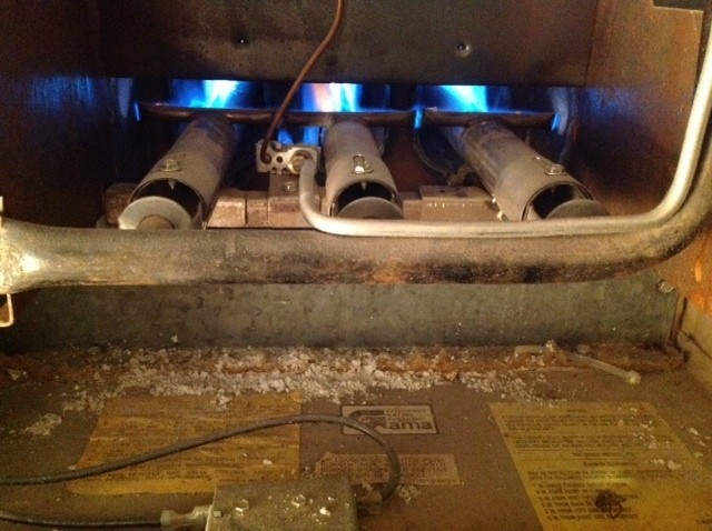 Cracked Heat Exchanger on 1985 Trane