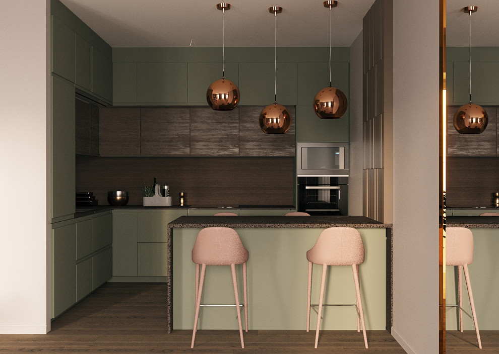 Кухня гостиная