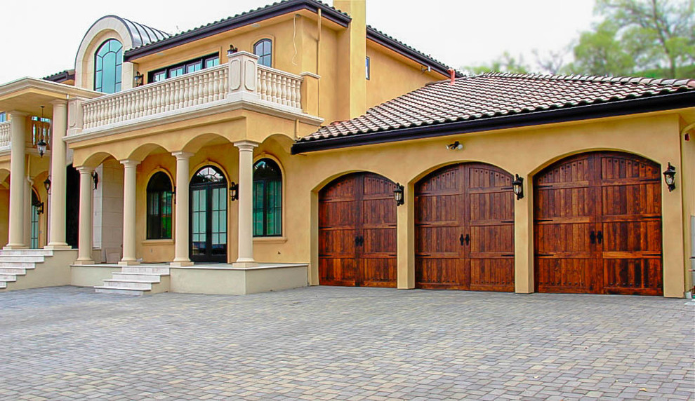 RW Garage Doors Customer Photos Mediterranean Exterior