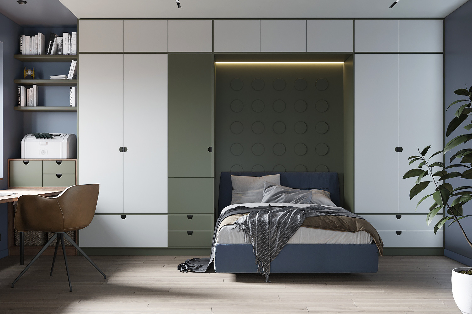 ДИЗАЙН ПРОЕКТ КАВАРТИРЫ НА ПАРКОВОЙ