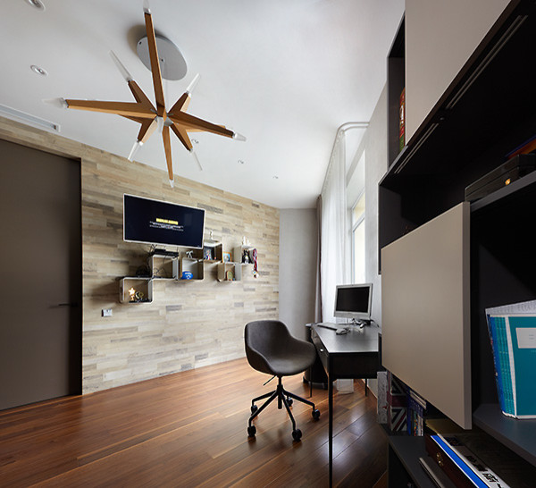 Скрытые двери в современном интерьере