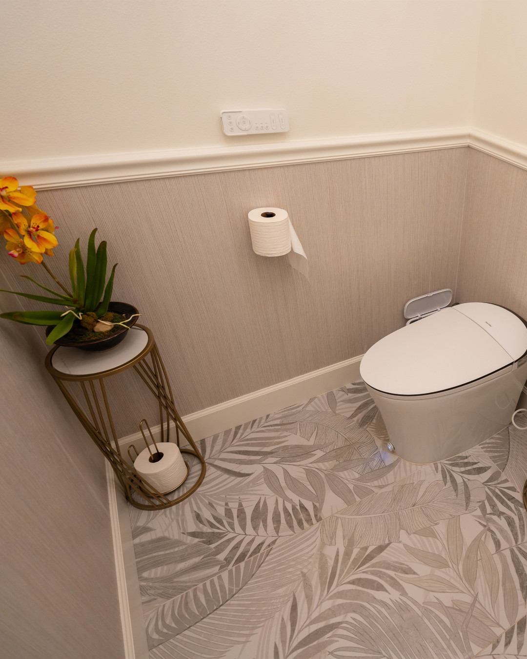 Luxury Powder Bathroom Renovation- Tampa