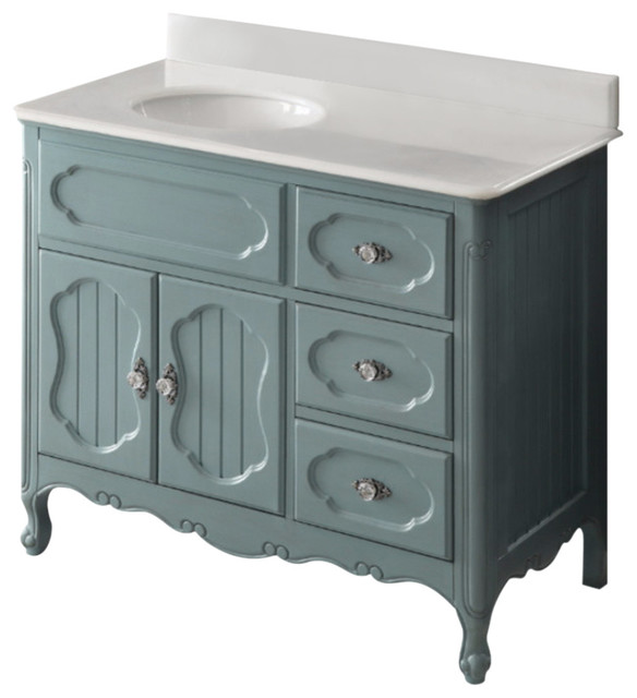 42" Victorian CottageStyle Knoxville Bathroom Sink Vanity