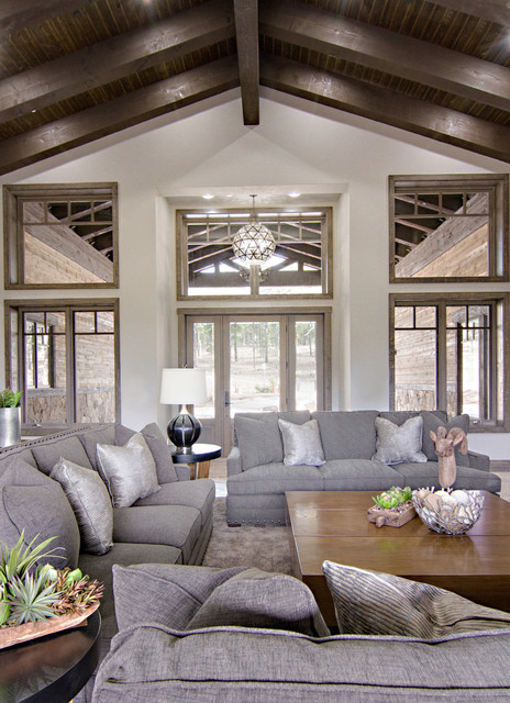 Contemporary Rustic Rustic Living Room Phoenix By Morgan