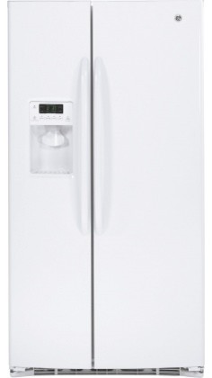 GSHF6LGBWW 36" 25.9 Cu. Ft. Capacity Side-by-Side Refrigerator  External Ice and