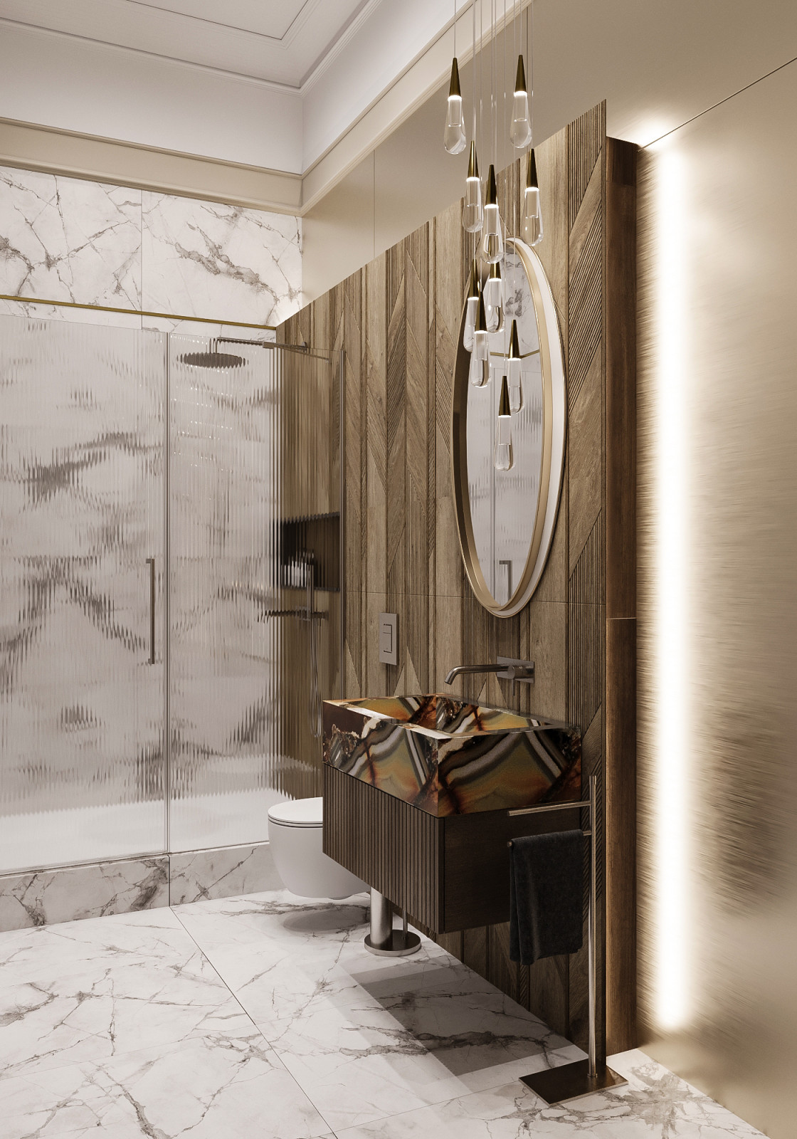 ДИЗАЙН ДВУХУРОВНЕВОГО ПЕНТХАУСА В ЖК "NOW"