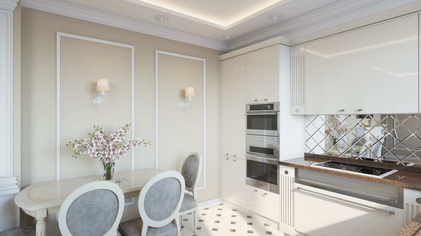 Гостиная в нео классике