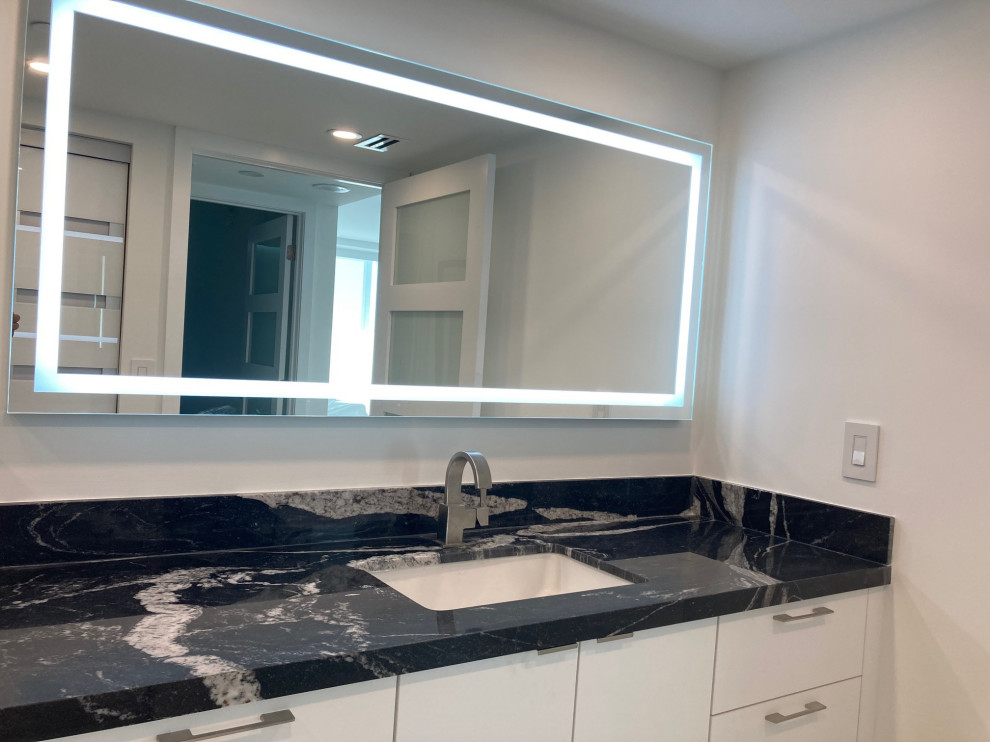 Black & White Condo Renovation