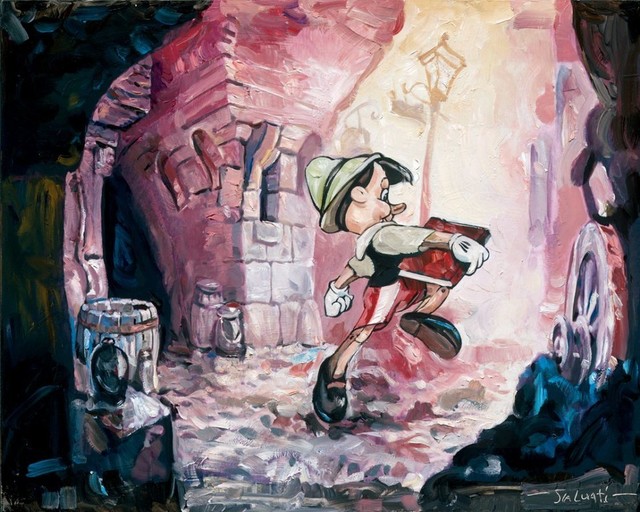 Disney Fine Art I'm a Boy! by Jim Salvati