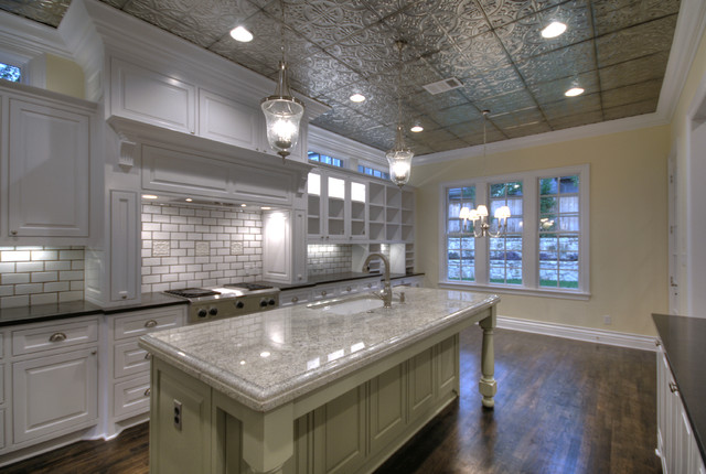 tin ceiling kitchen