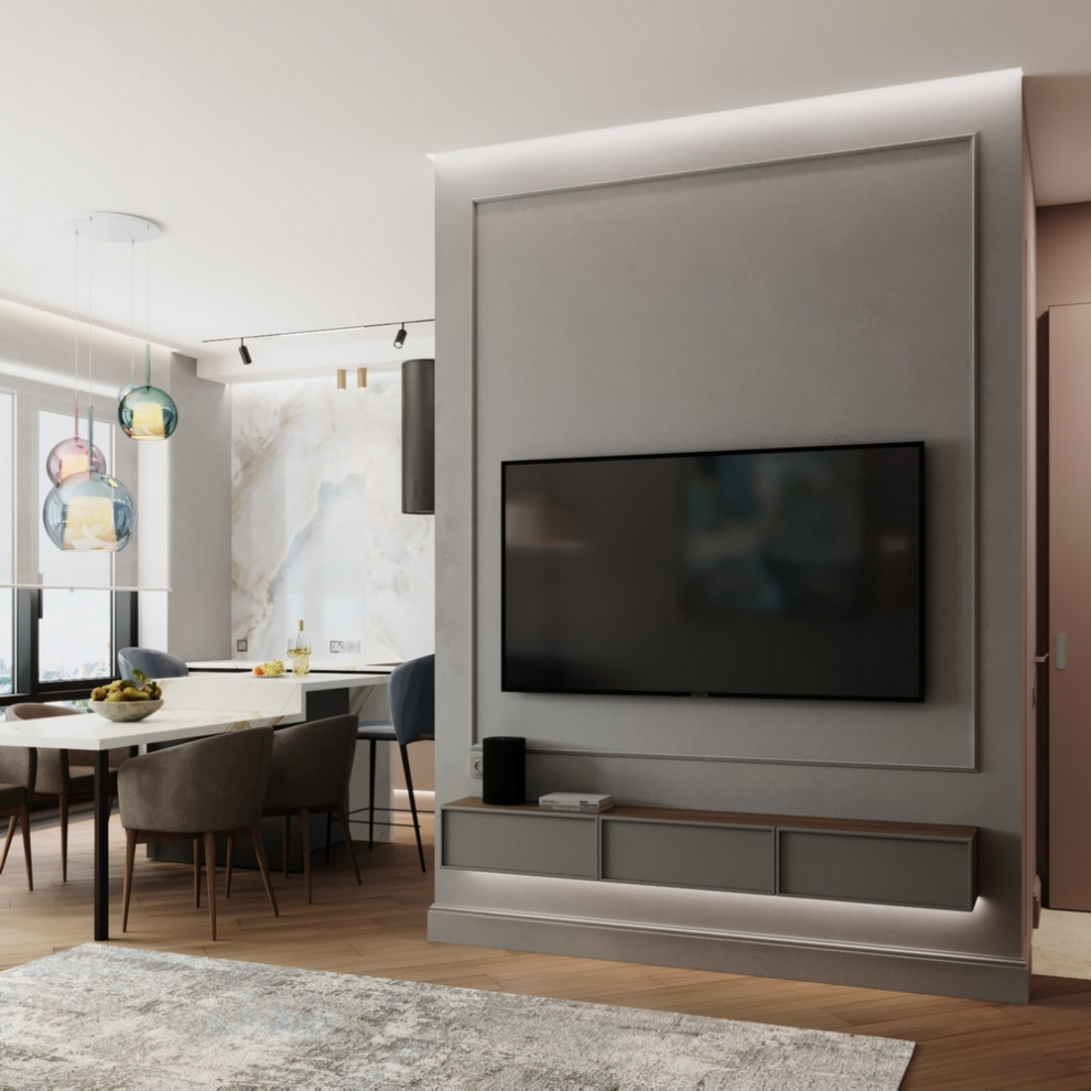 Кухня-гостиная в  ЖК "Filicity"