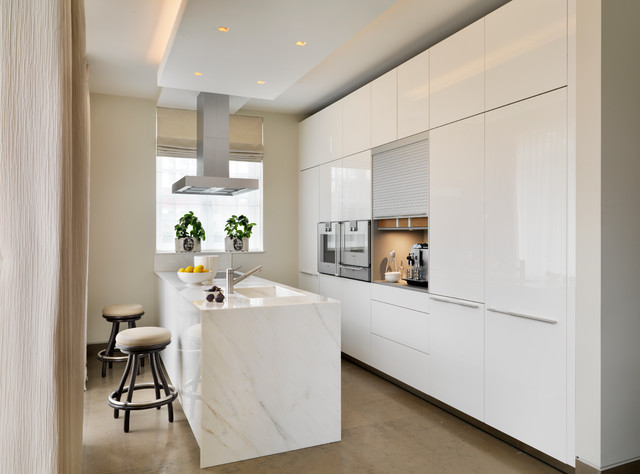 Luxury apartment modern-kueche