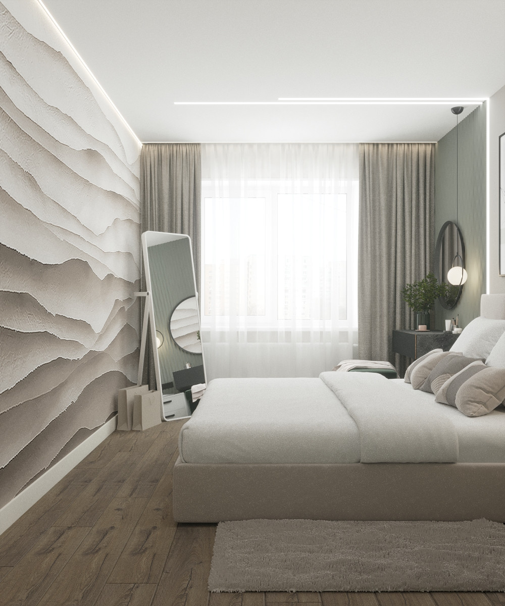 Современная квартира для молодой пары