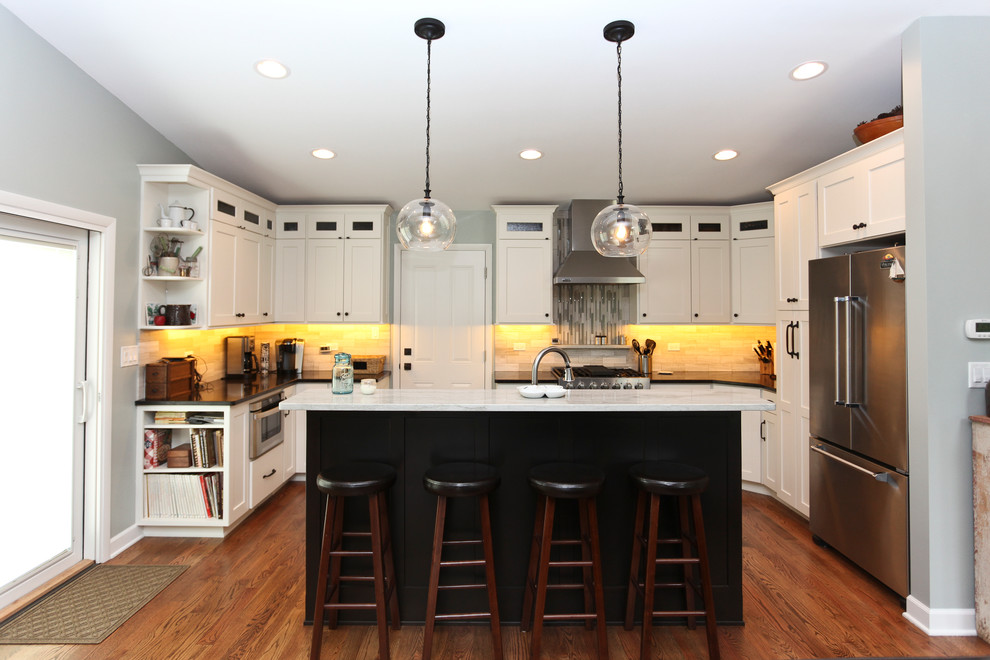 Palatine Light Bright Kitchen Remodel Sunroom Addition