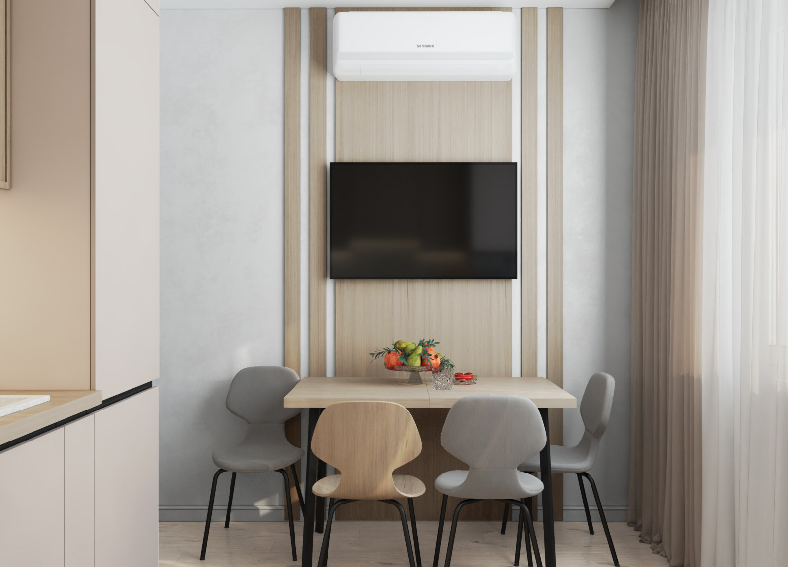 Двухкомнатная квартира с небольшой перепланировкой по ул. Шишкова