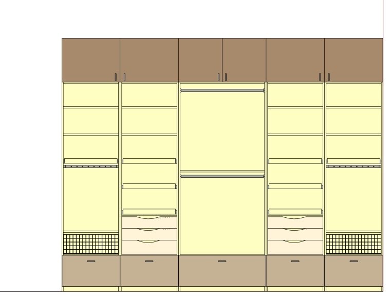 Гардеробные комнаты