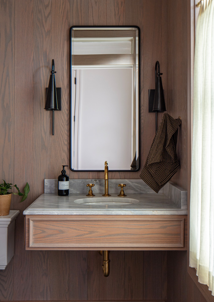 Rosemary at Chevy Chase - Beach Style - Powder Room - DC Metro - by ...