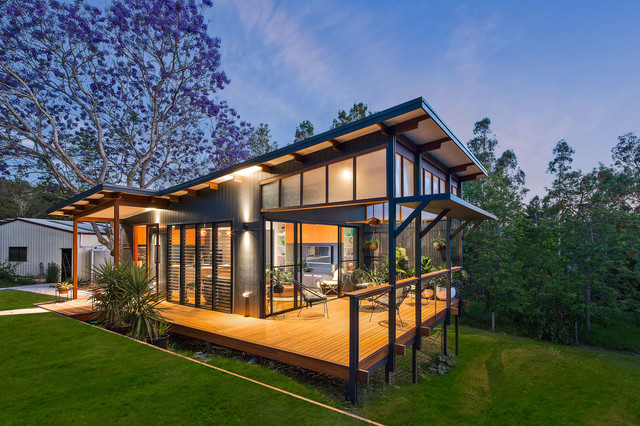 Samford Valley modern-fasad