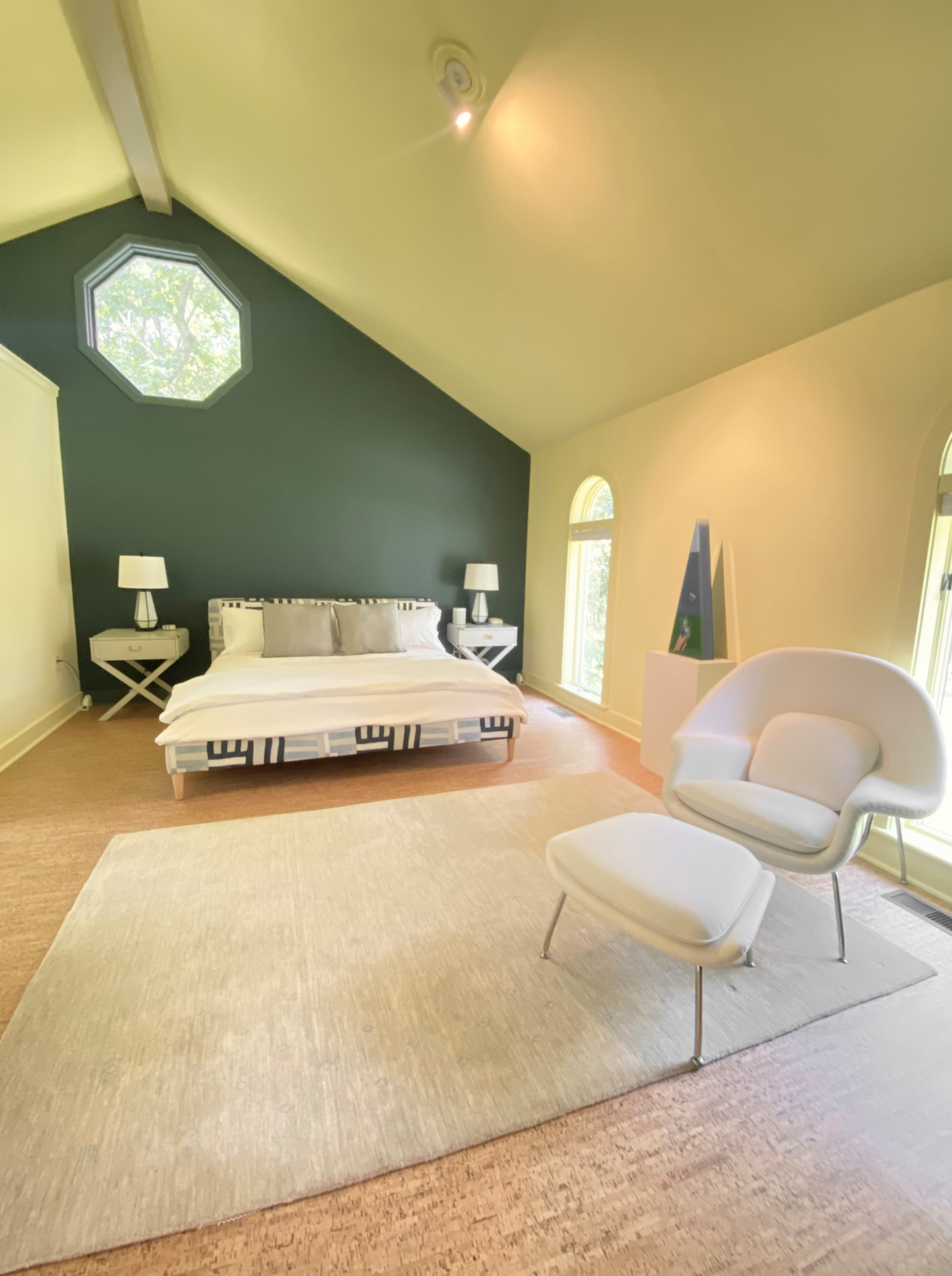 Color Drenched Vacation Home