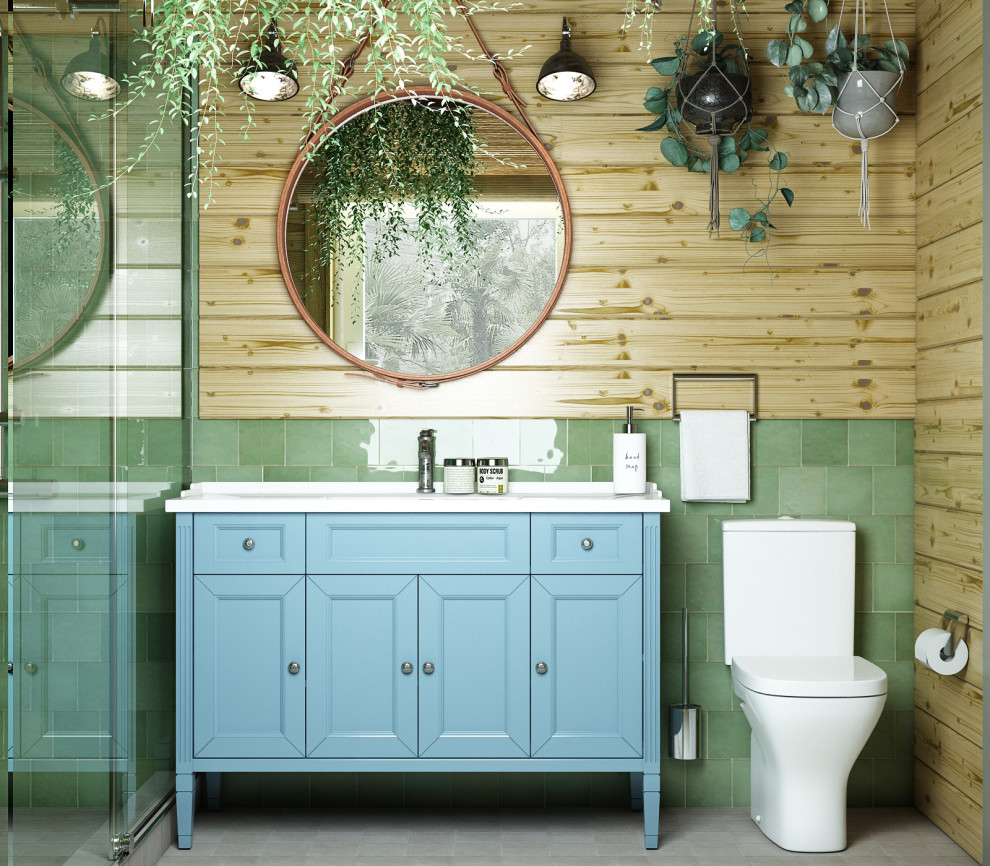 Загородный дом из бруса в Тверской области.