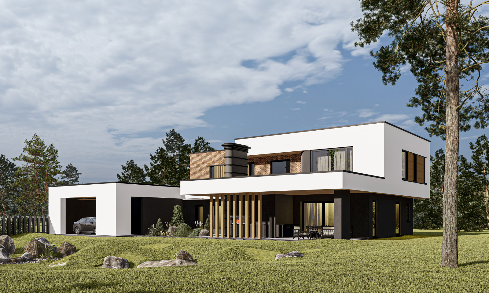 Дом в современном стиле