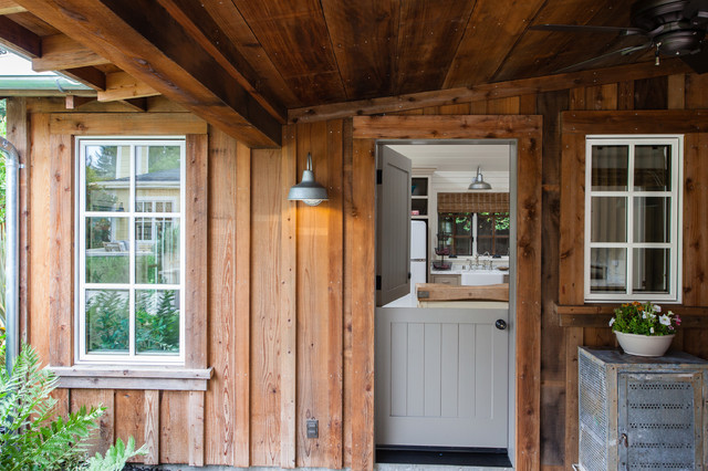 Sonoma new construction landhausstil-eingang