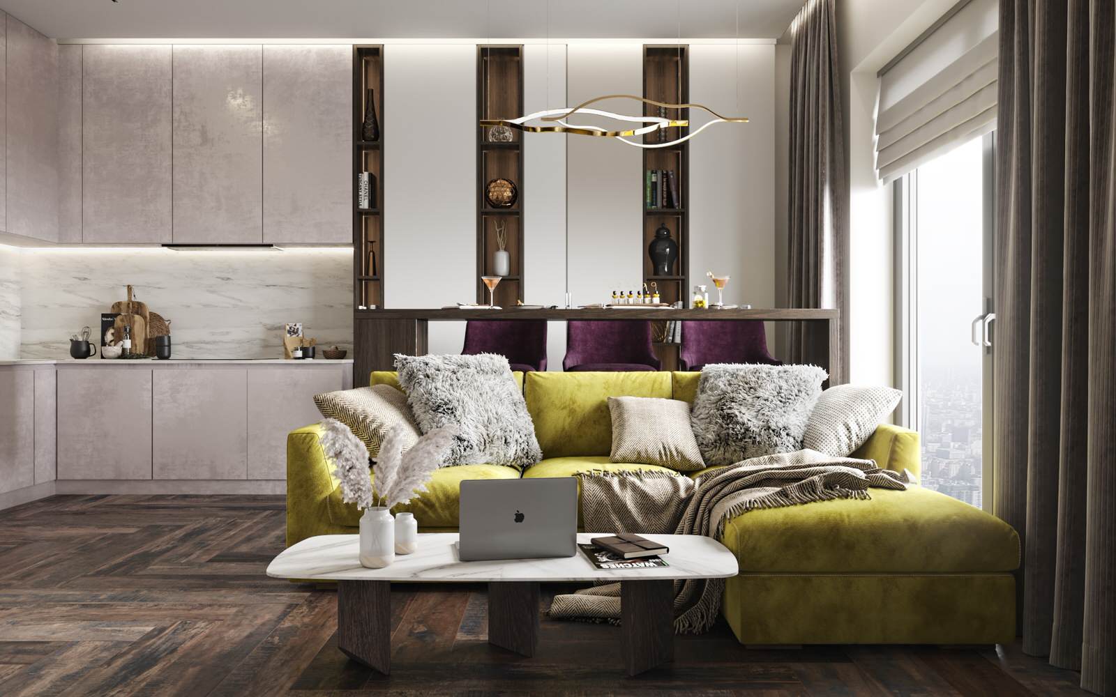 Кухня - гостиная