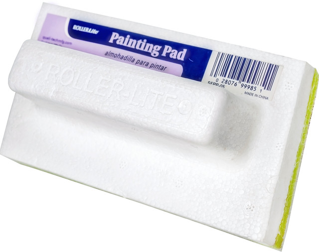 5" Styrofoam Flocked Material Paint Pad
