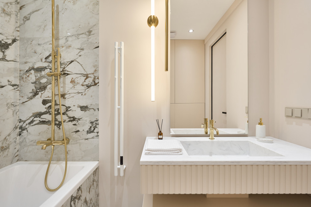 Евро 4к квартира 131 кв.м в ЖК "SKY HOUSE"