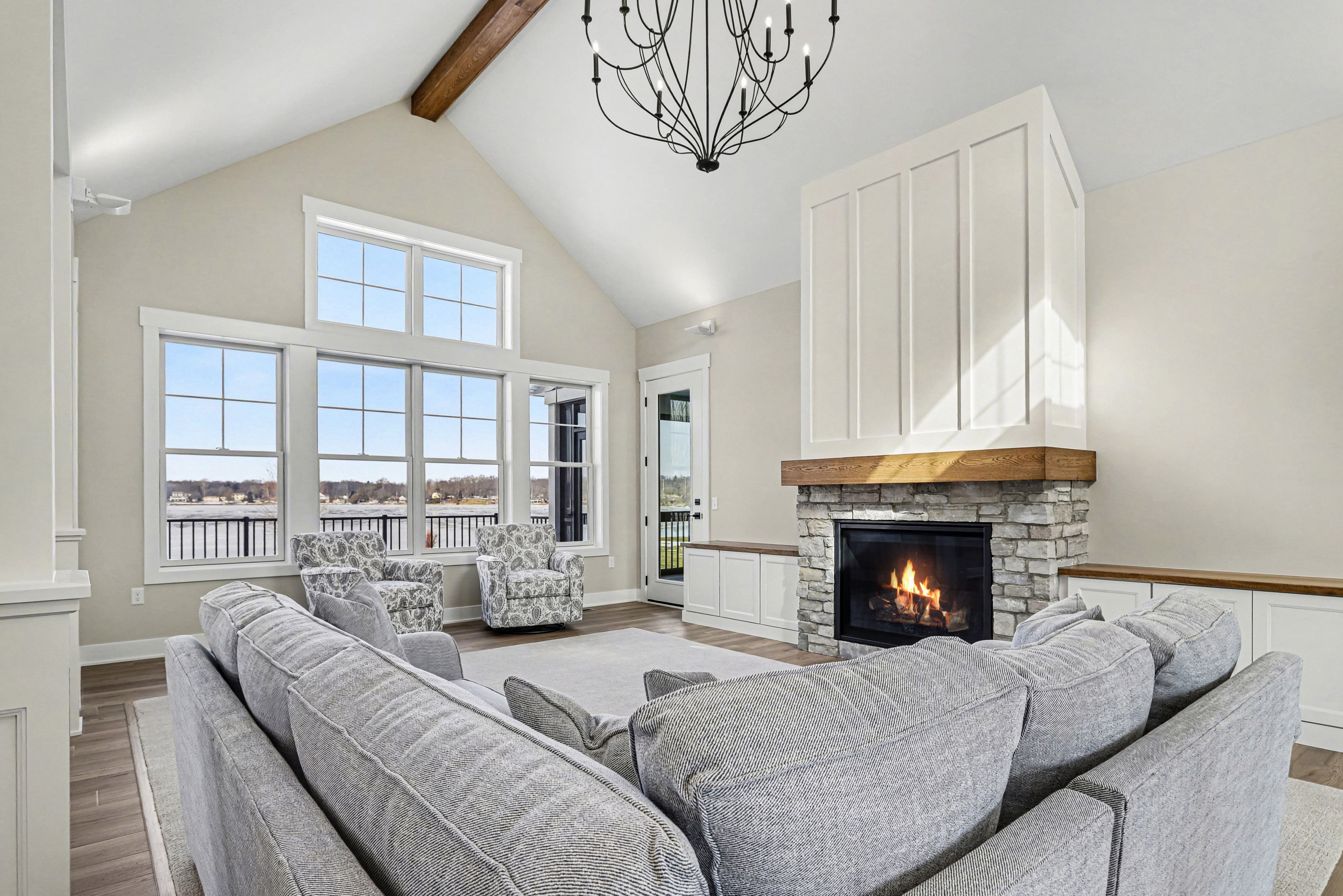 Traditional Lakefront Home