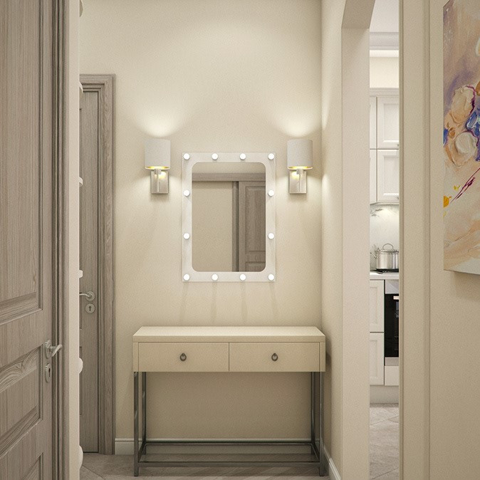 Дизайн-проект квартиры ЖК Царская площадь 100м2 (Классический стиль)