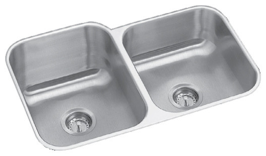 Conqueror 31 3 4 X 20 1 2 Basin Under Counter Stainless Steel Conqueror 31 3 4 X 20 1 2 Basin Under Counter Stainless Steel Left Hand Sink Contemporary Kitchen Sinks By Er Faucets