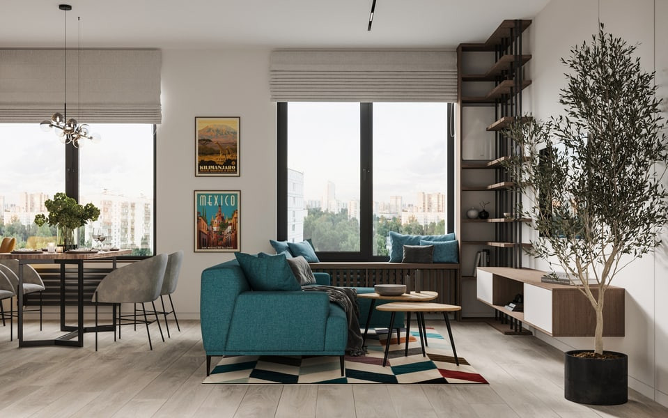 ЖК Гоголь парк,  3 комнаты, 80 м²