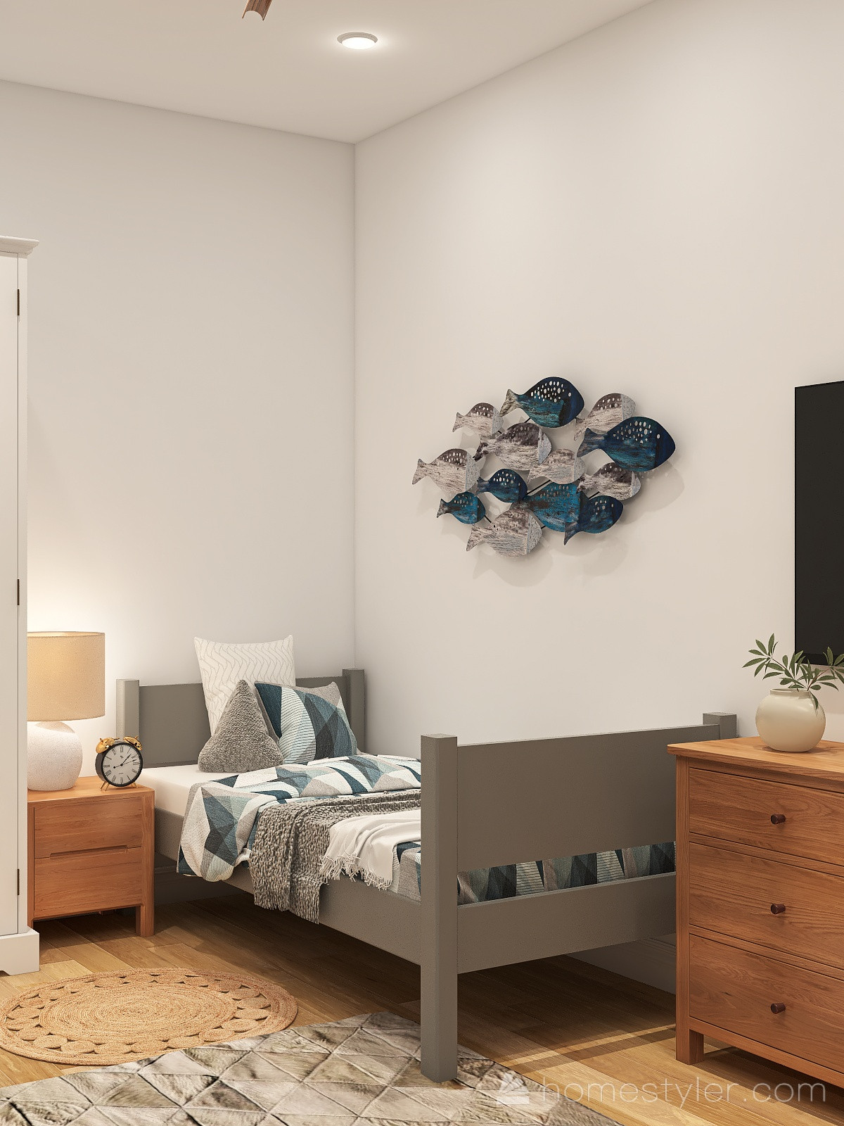 Детская комната для мальчика в средиземноморском стиле