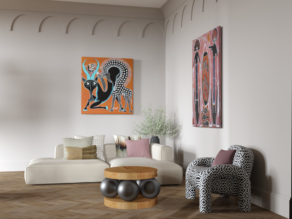 ДИЗАЙН-ПРОЕКТ ИНТЕРЬЕРА НА УЛ. УСАЧЕВА