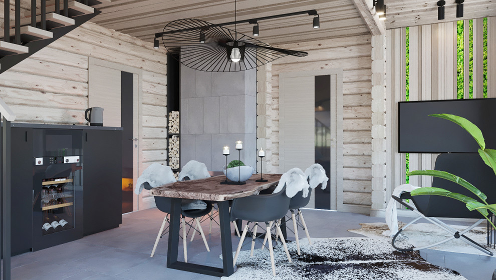 Гостиная-кухня