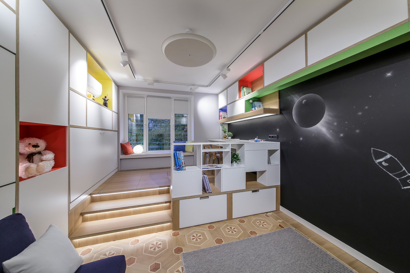 Детская для трех космонавтов