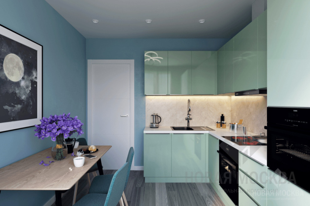 Дизай-проект однокомнатной квартиры 40 кв.м. в ЖК Переделкино Ближнее Город-парк