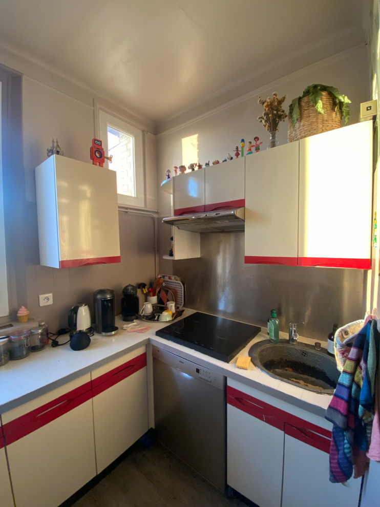 Une cuisine à Colombes - AVANT