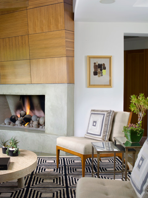 Fireplaces modern-wohnbereich