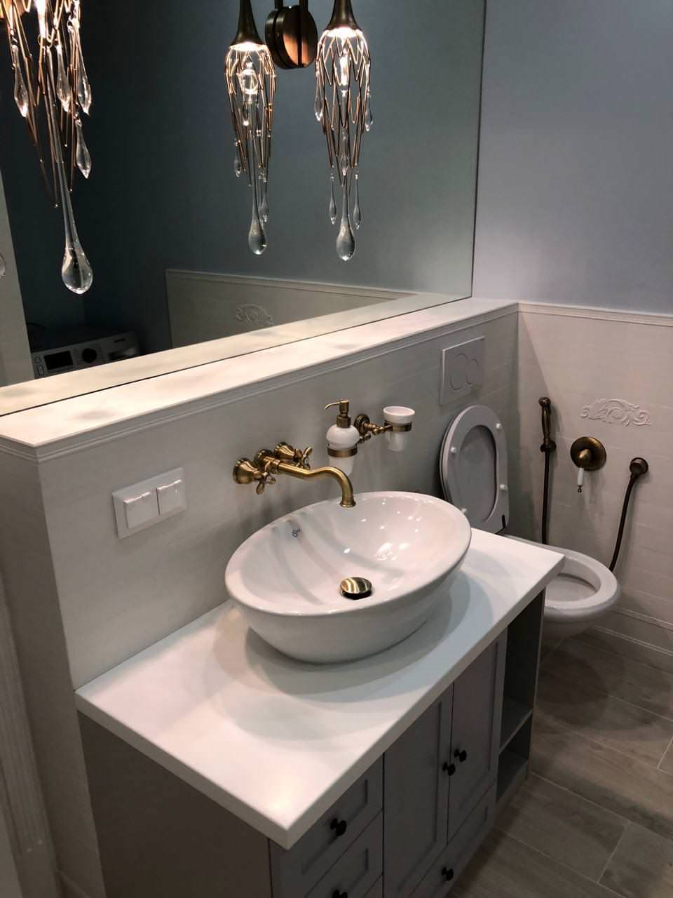 Фото реализации стиля "Современная классика"