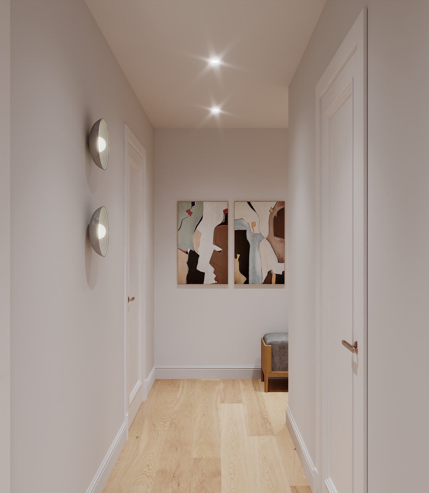 Входная группа и коридор