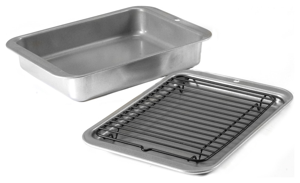 SPARES2GO Grill Pan Tray for Amica Oven Cookers 365 x 295 mm