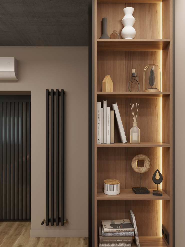 Дизайн-проект первого этажа дома в г. Томск, площадью 65 кв.м.