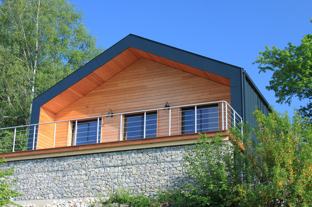 chalet A contemporary-fasad