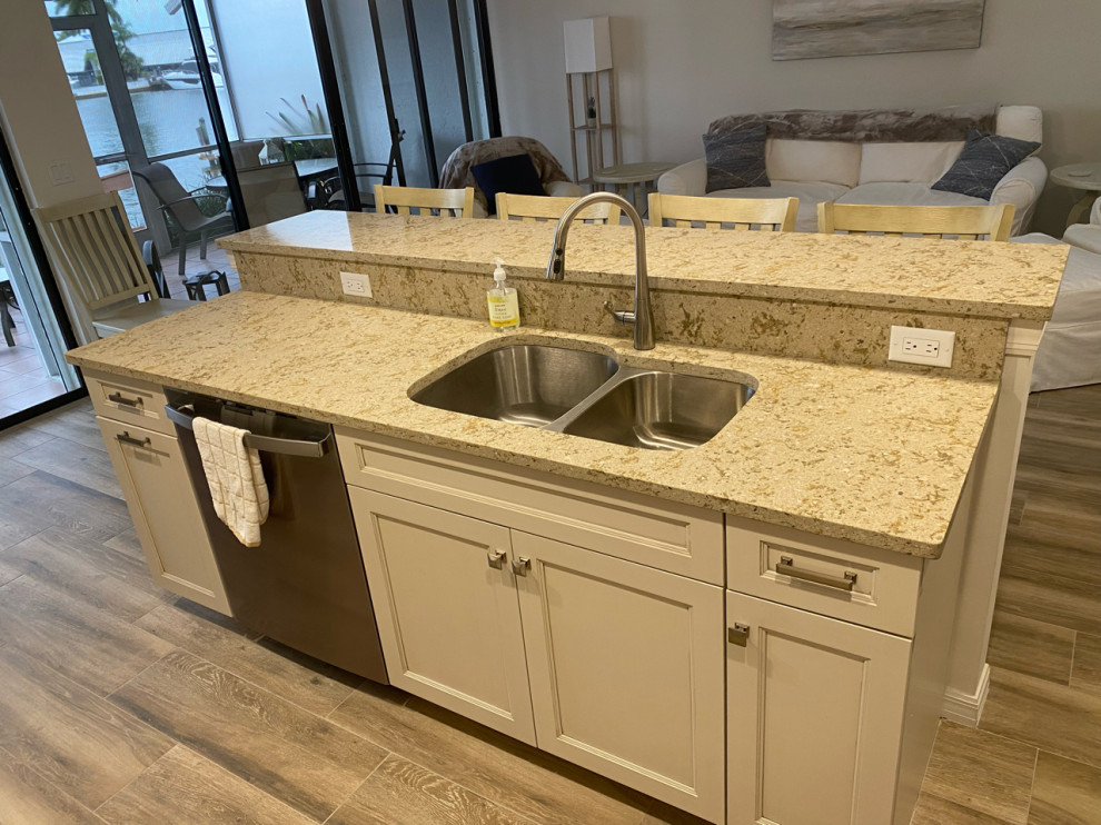 Kitchen - transitional kitchen idea in Miami