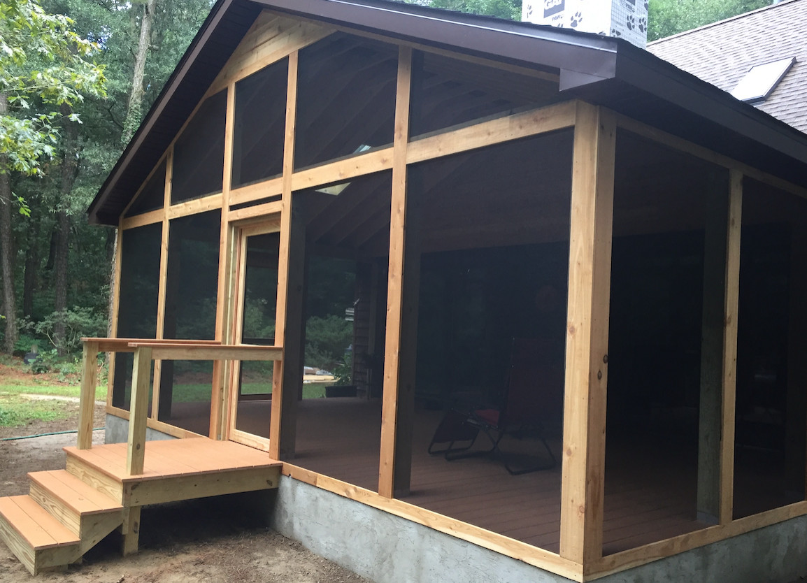 Screened in Porch Project