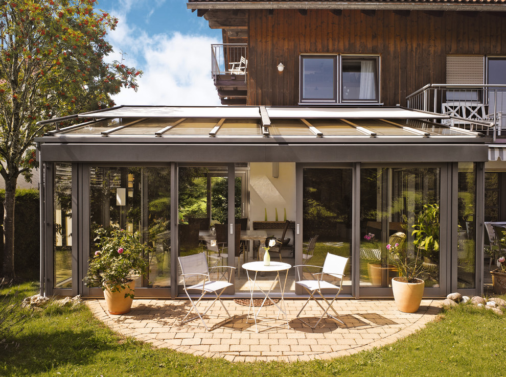 Kleiner Rustikaler Wintergarten in Sonstige